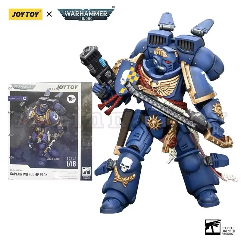 JOYTOY 1/18 Action Figure The Horus Heresy 40K New Ultra Squads & Mechas Lieutenant Titus Anime Military Model