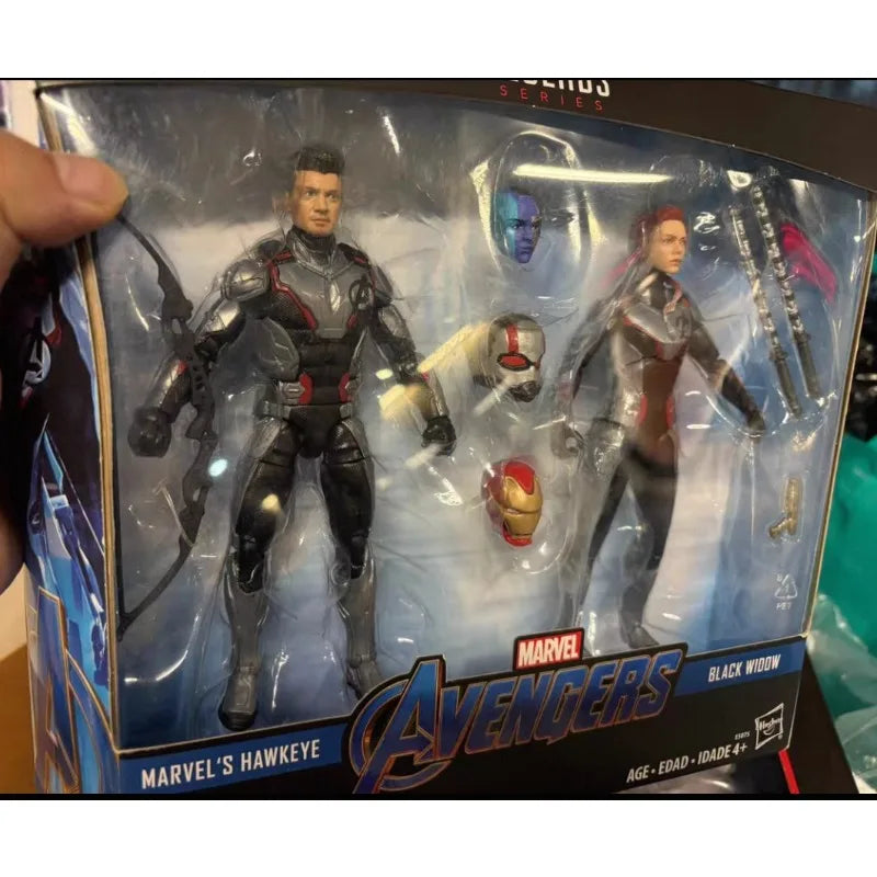 New Original Hasbro Marvel Legends Series MARVEL'S HAWKEYE BLACK WIDOWAction Figure Model Toy Birthday Gift Collection