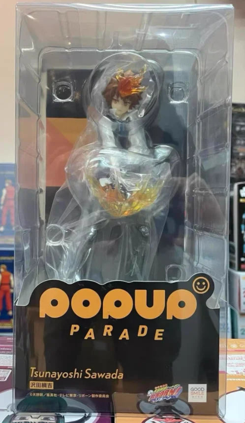 【SF】In Stock Original GSAS GSC POP UP PARADE HITMAN REBORN Sawada Tsunayoshi Figures Anime Models Collection