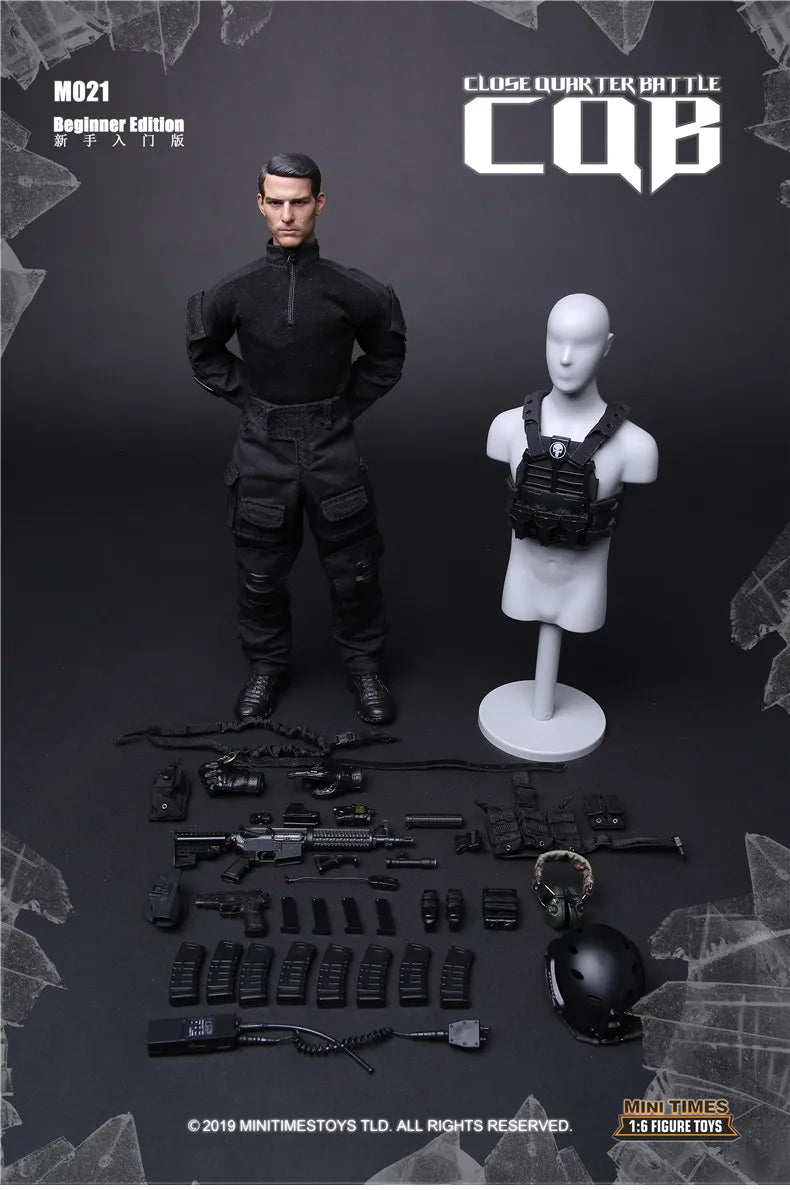 In Stock New Minitimes 1/6 Scale Military Figure M021 Cia Cqb Close Quarters Battle Operative Collection Decoration Model Toy