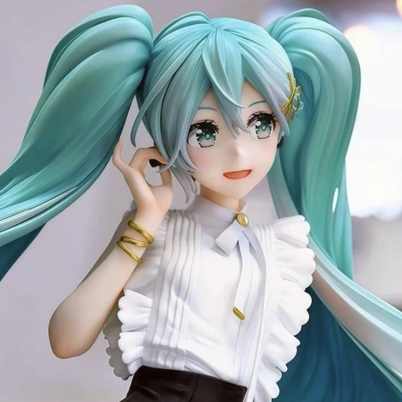 Hatsune Miku Cross-Dressing Action Figure Anime Themed Collectible Doll Beautiful Girl Tide Play Model for Fans And Collectors