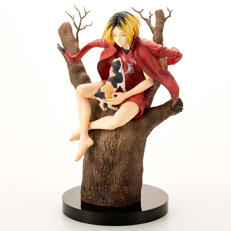 Genuine Haikyuu!! Original Kotobukiya ARTFX J Kozume Kenma Anime Character PVC Collectible Model Doll Figurine Decoration Gift