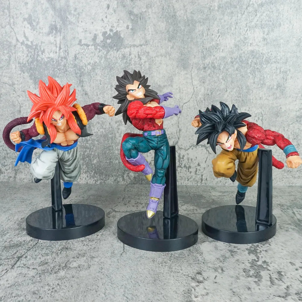 20CM Anime Dragon Ball GT Son Goku Super Saiyan 4 THE GREATEST SAIYAN Model Toy Gift Action Figure PVC Extra Large Model Gift Co