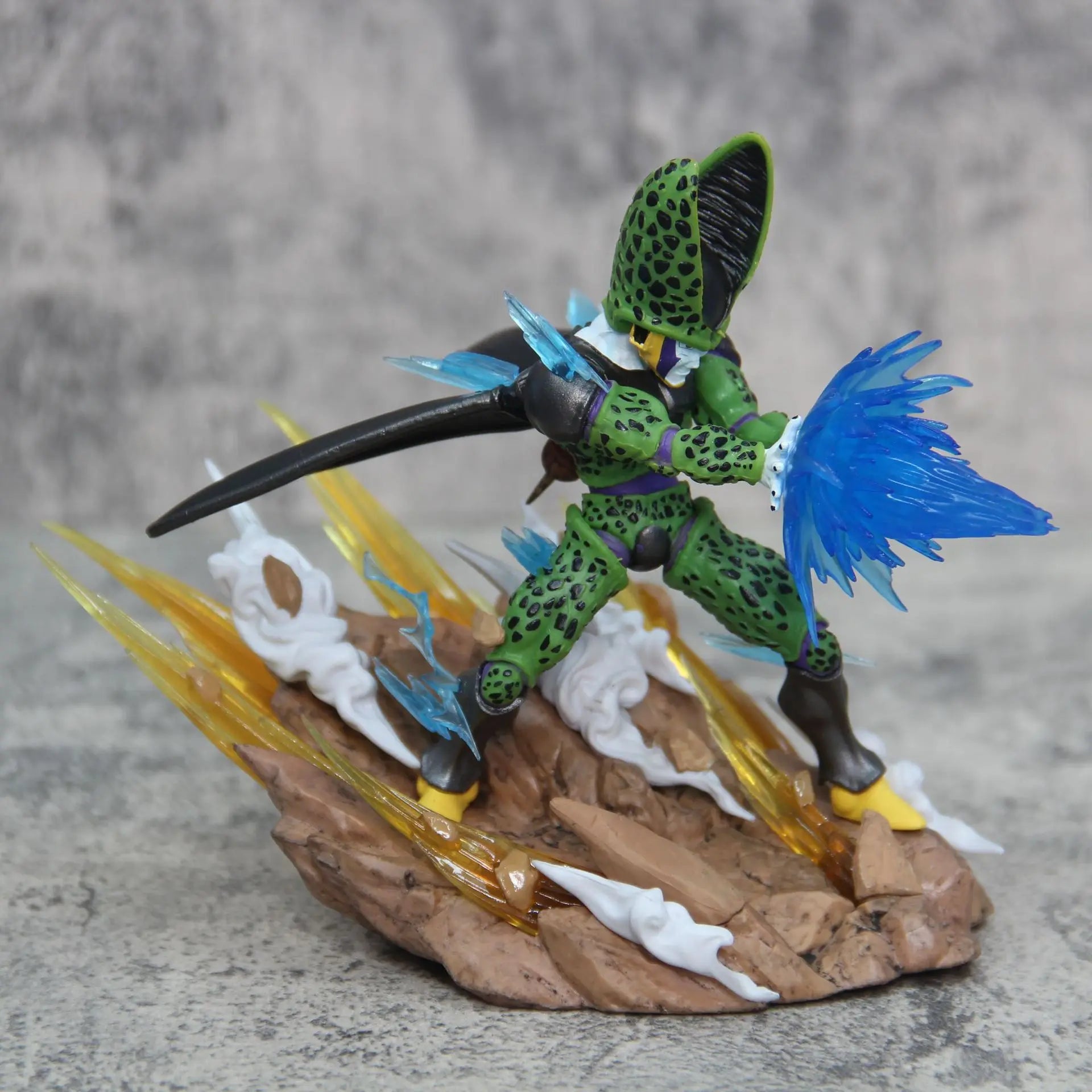 Dragon Ball Z Anime Figur Son Goku Kamehameha Figuren Cell Kakarotto Super Saiyajin Dekoration Modell Statue Puppe Spielzeug Geschenke