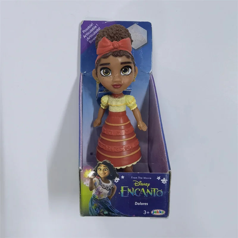 New Hot Disney Princess Miniature Doll Model Rapunzel Ariel Snow White Poseable Cute Anime Action Figure Model Frozen Gift Toy