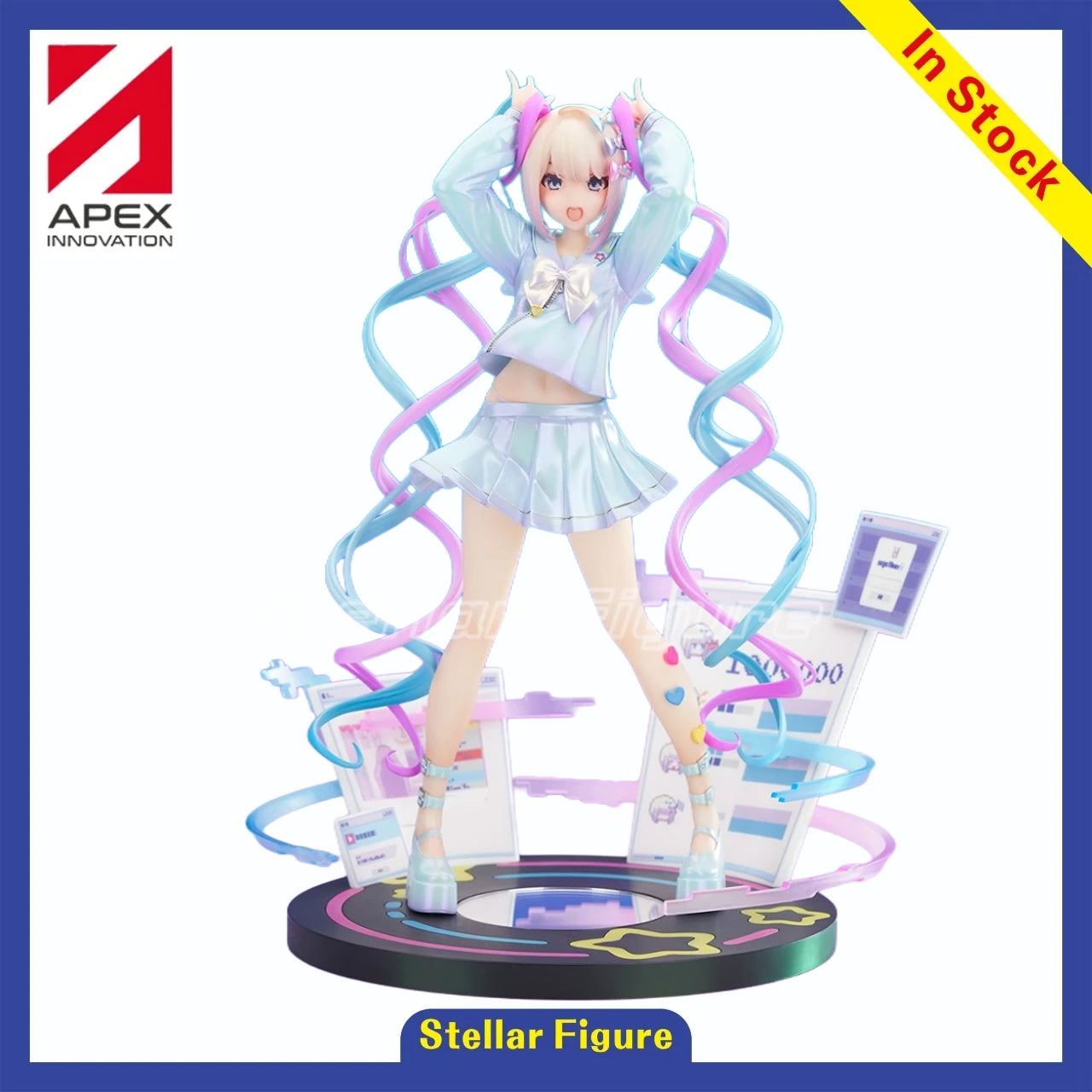 【SF】In Stock APEX-TOYS Anchor Girl Reliables Heavily Tangtang / Super Cute Angel Sauce 1/7 Ratio Figures Anime Toys