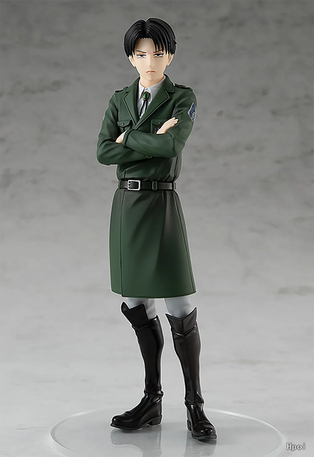 100% Original in Stock GOOD SMILE COMPANY POP UP PARADE Shingeki No Kyojin Levi Ackerman Collection Series Garage Kit