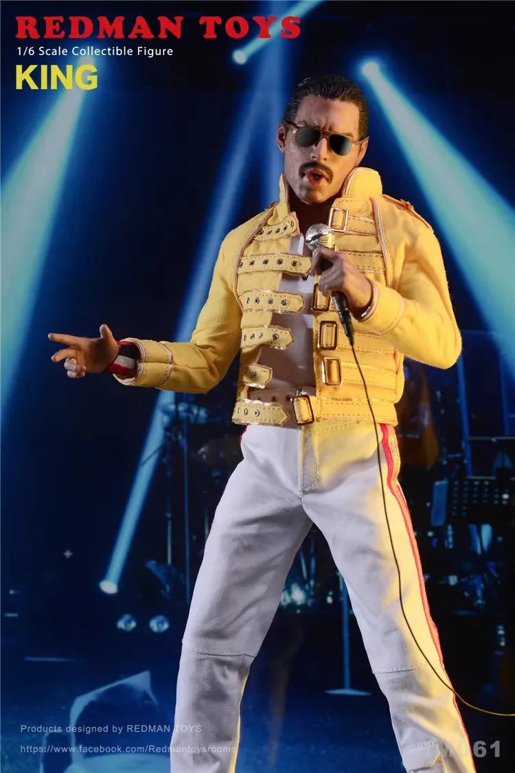 REDMAN TOYS RM061 1/6 Soldier Rock Music King Full Set 12'' Action Figures Model Toy In Stock