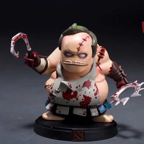 Dota 2 Actionfiguren-Set: Jakiro, Shadow Fiend, Snapfire, Earthshaker, Drow Ranger, Rubick, Treant, PVC Q Version, 10 cm Spielzeugpuppe