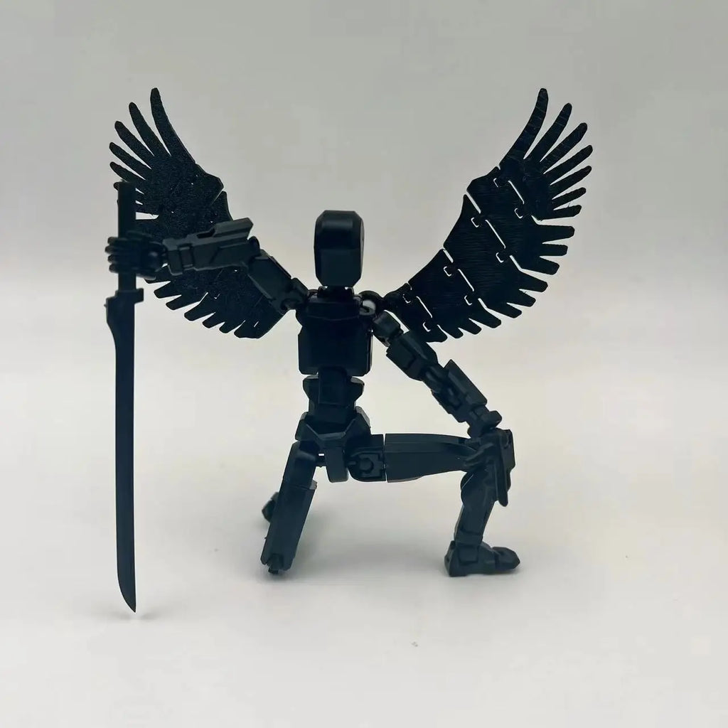 Dummy13 Series Eight-Winged Angel Colorful Hand Office Cheap Three-Dimensional Multi-Joint Movable Action Figure Assembly Model