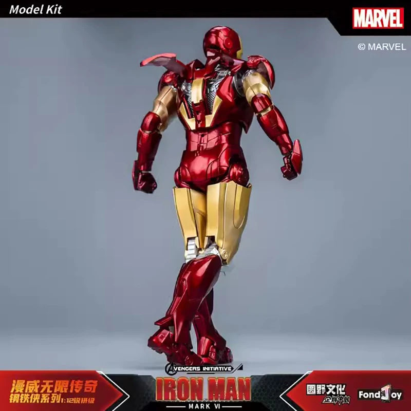 Fondjoy The Avengers Iron Man MK6 Joints Moveable Action Figures Toy 15cm ABS Material Model Toy Boy Birthday Gifts Hoilday Gift