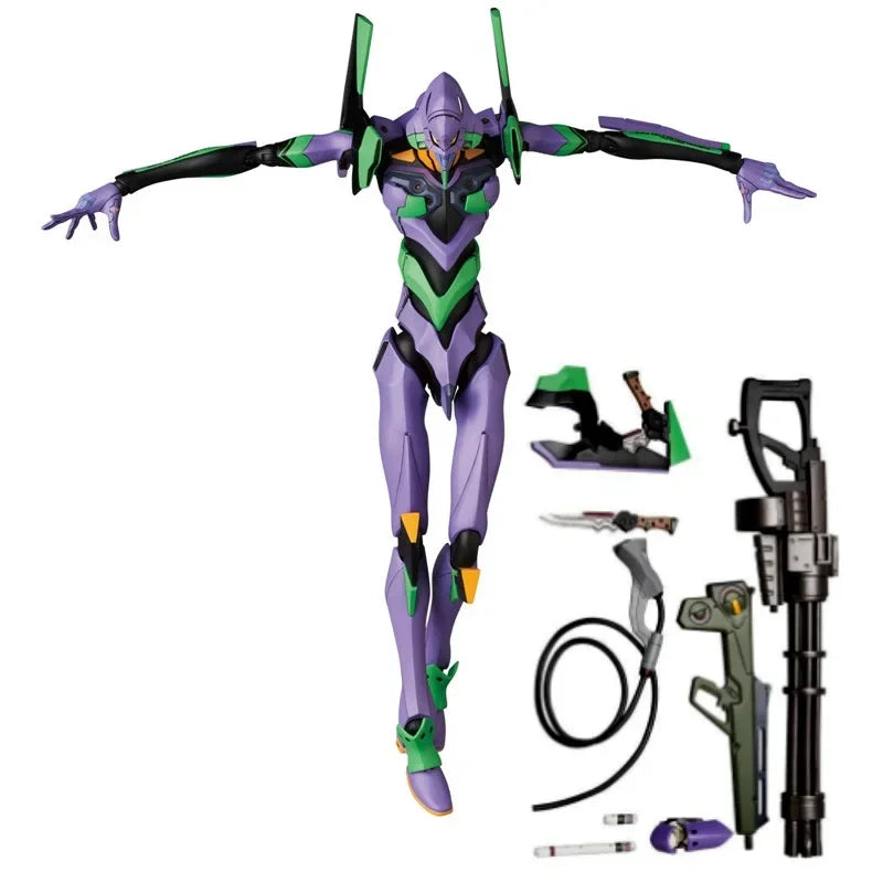 Bandai Neue Anime EVA Evangelion-01 Modellfiguren Evangelion MAF080v Japanische Anime-Cartoon-Puppenfiguren Kinderspielzeug Geschenke