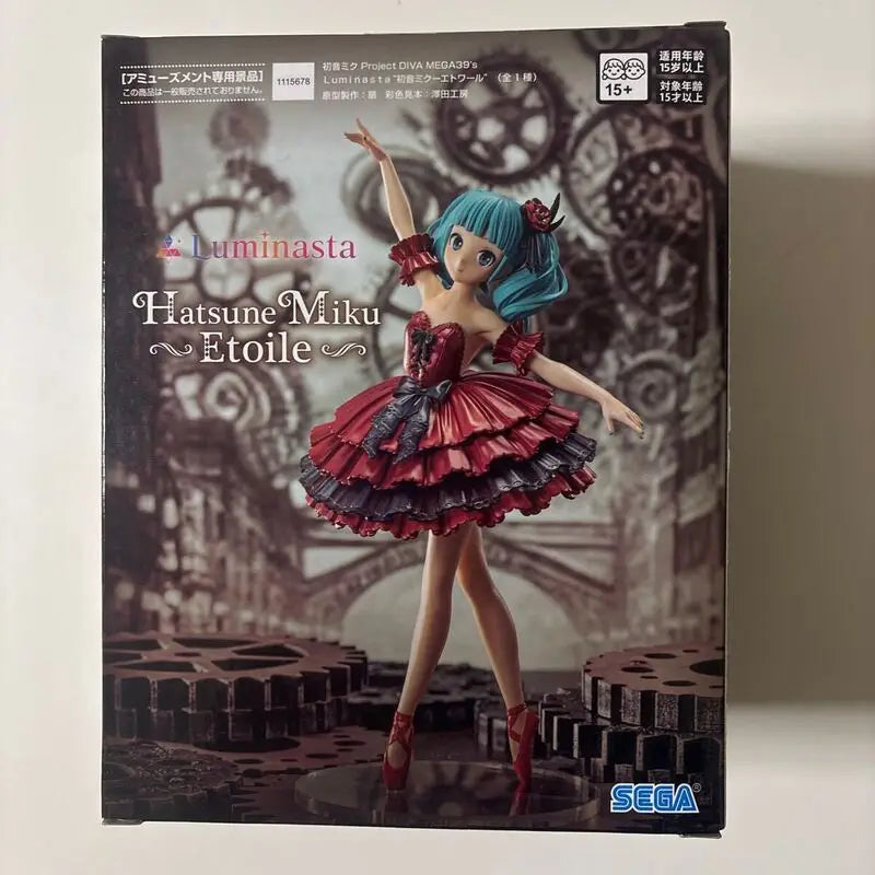 In Stock SEGA Luminasta Hatsune Miku: Project DIVA MEGA39’s “Hatsune Miku-Star” PVC 19CM Anime Action Figures Collection Toy