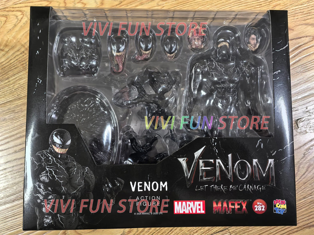 In Stock Originate MAFEX 282 VENOM ACTION FIGURE Movable Model Toys ACTION FIGURE Venom: Let There Be Carnage