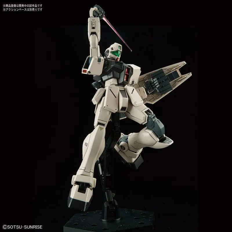 In Stock Genuine Bandai Gundam Model Kit MG 1/100 RGM-79G GM Command Colony Type Anime Action Figure Collection Model Toys Gifts