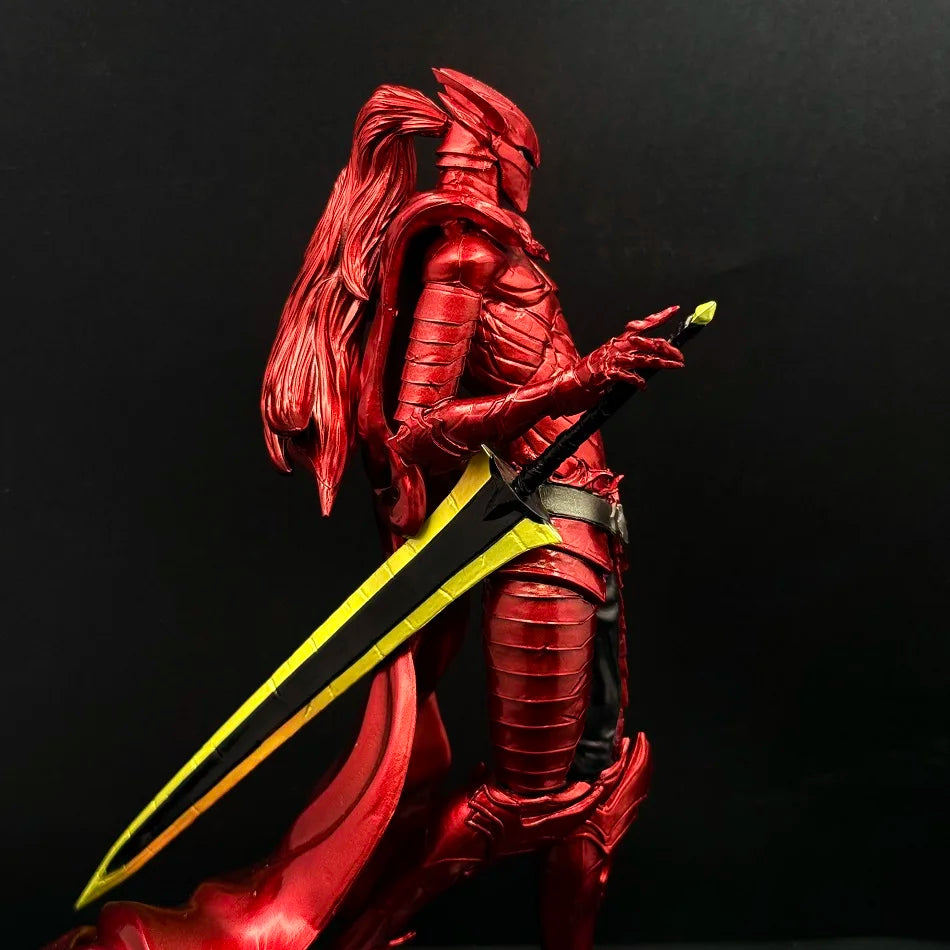 24cm Anime Solo Leveling Anime Figure Shadow Legion Knight Sung Jin-Woo Yeagley Soldier Action Figure PVC Series Model Toys Gift