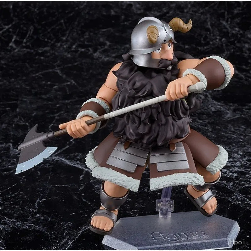 Max Factory figma#657 Delicious in Dungeon Senshi Movable Action Figure with Cooking Tools Accessories Collectible Model Toy