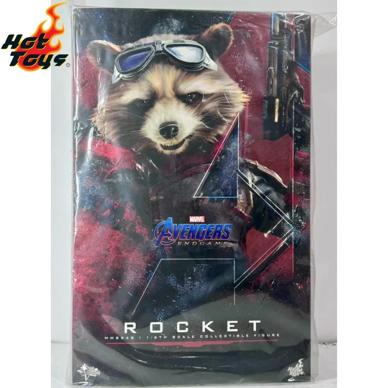 Brand New In Stock HOTTOYS HT MMS548 MMS708 Marvel Avengers 4 Rocket Raccoon Action Figure Model Toys Collection Fans Gifts
