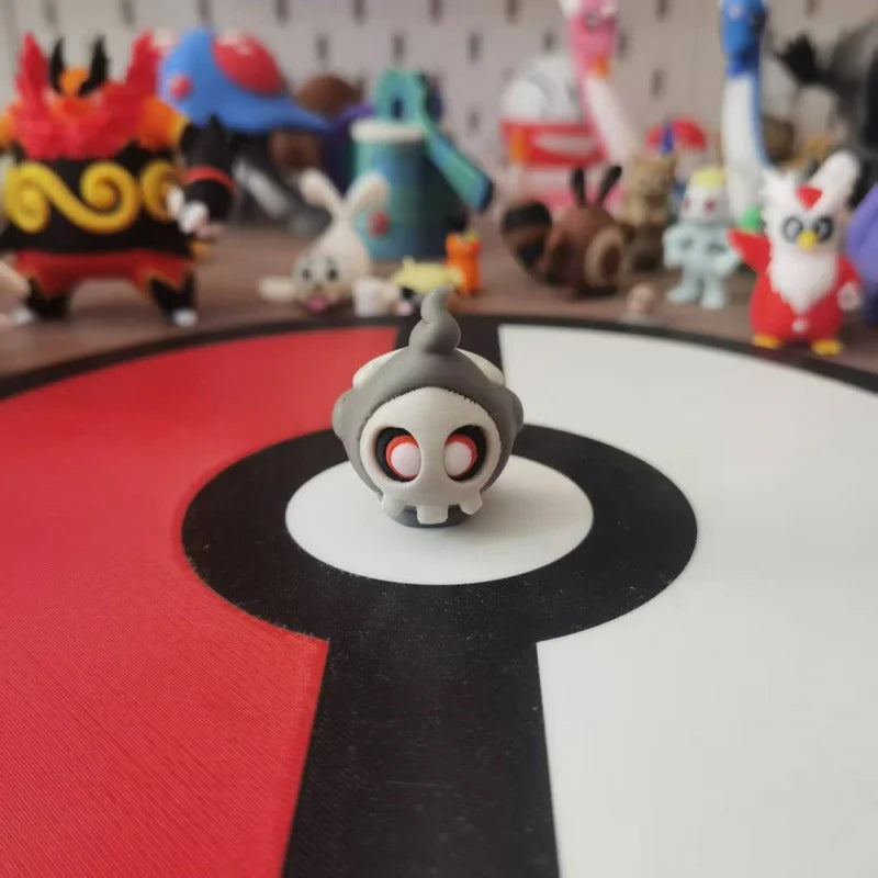Anime Duskull Dusclops Dusknoir Scale World 1:20 Action Figure  Doll 3d Print Cartoon Character Desktop Model Birthday Toy Gift