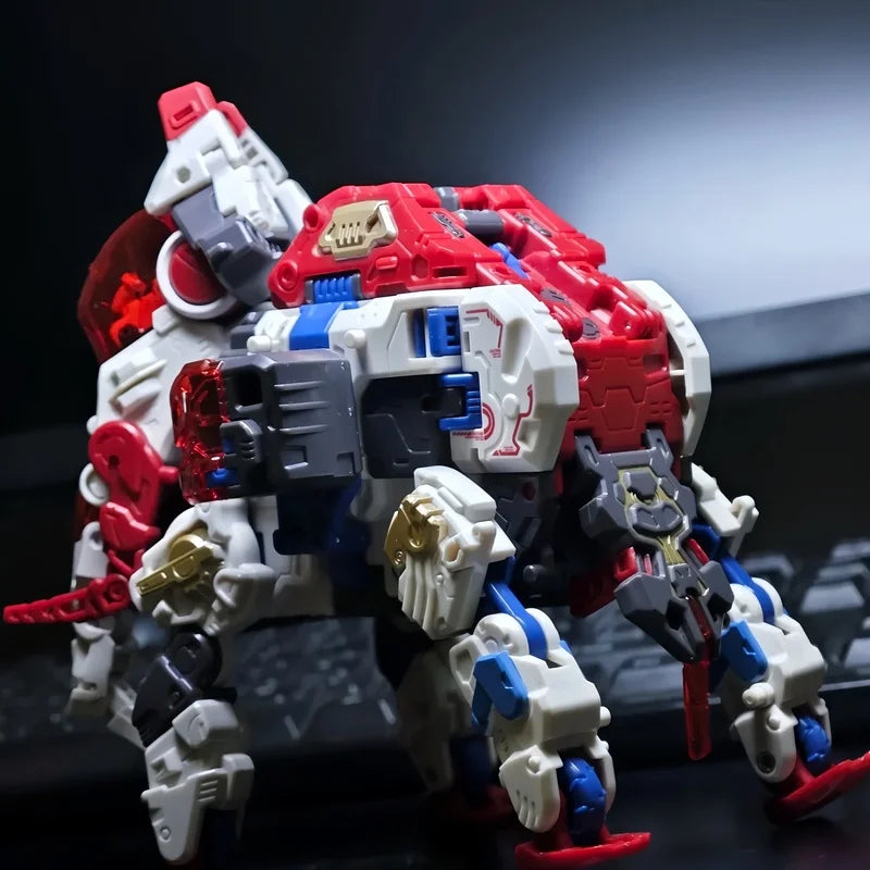 52toys Beastbox Safety Zone Mammoth 2.0 Transfiguration Toy Animal Mech Mobile Model Handmade Boy'S Holiday Birthday Gift