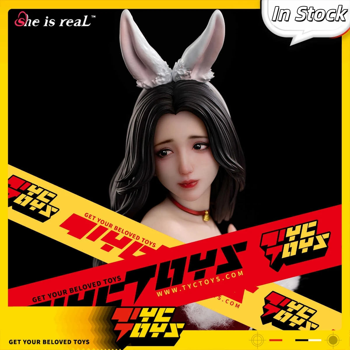 TYCTOYS Brand New In Stock Original BearPanda 1/5 SHE IS REAL BEARPANDA  Anime Figure Collection Model Toys Ornament Gifts