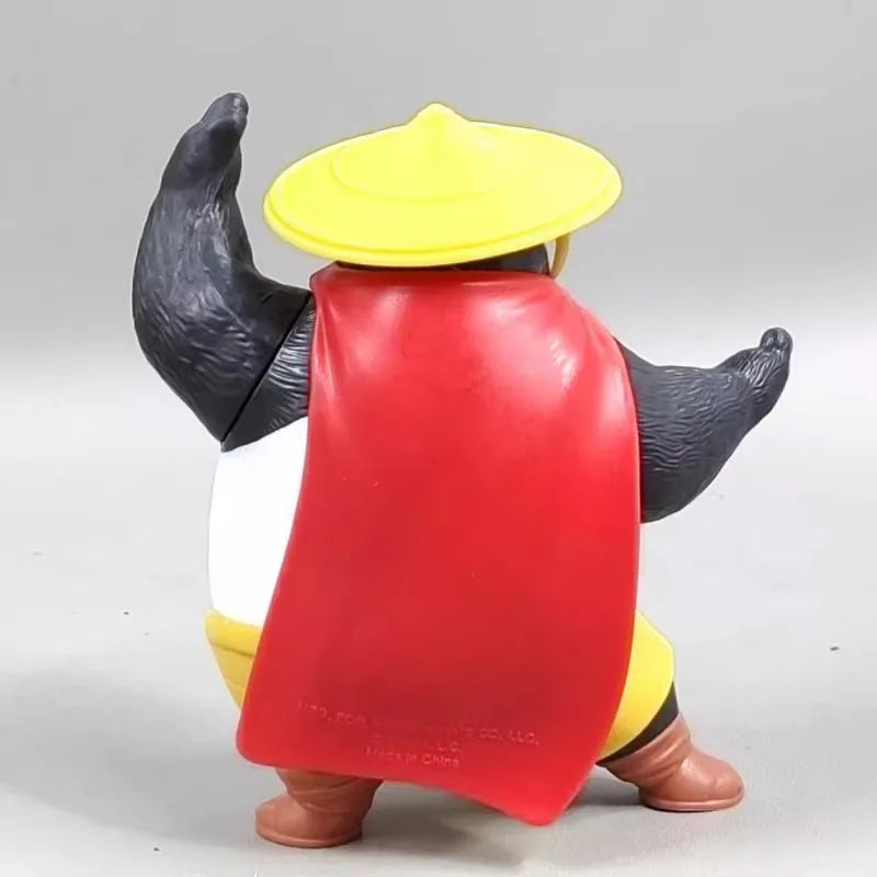 Kungfuse Pandase Q Verison Poes Foxse Action Figures Kungfuse Pandaes Model Toy Children's Gift Ornament Collection