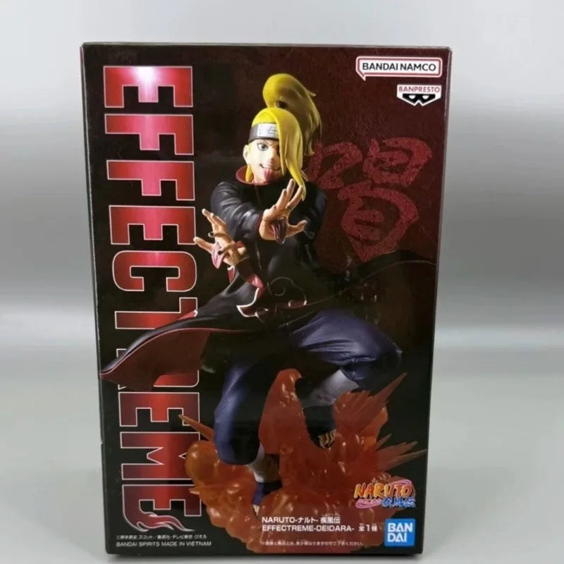 In Stock Original Banpresto EFFECTREME Naruto Shippuuden Deidara 18Cm Action Figure Anime Toys Gift Collectible Model WY