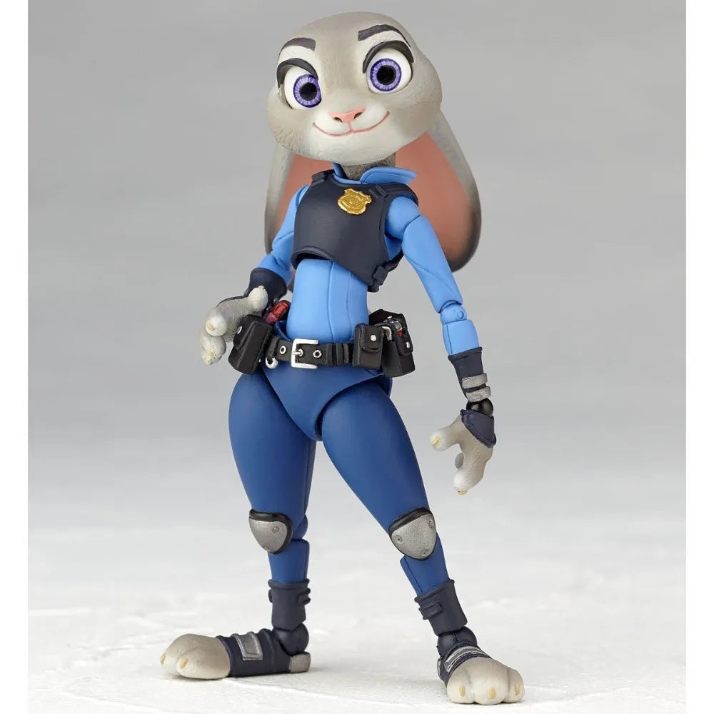 100% in Stock Original Genuine Kaiyodo Zootopia Judy Hopps Anime Character Action Figure Finished Model Gift