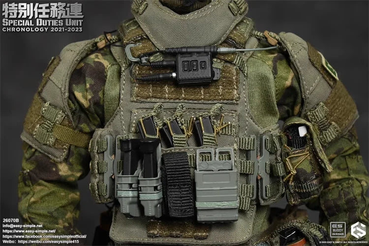 ES 26070B 1/6 Scale Soldier Hong Kong Special Mission Unit SDU Set Model