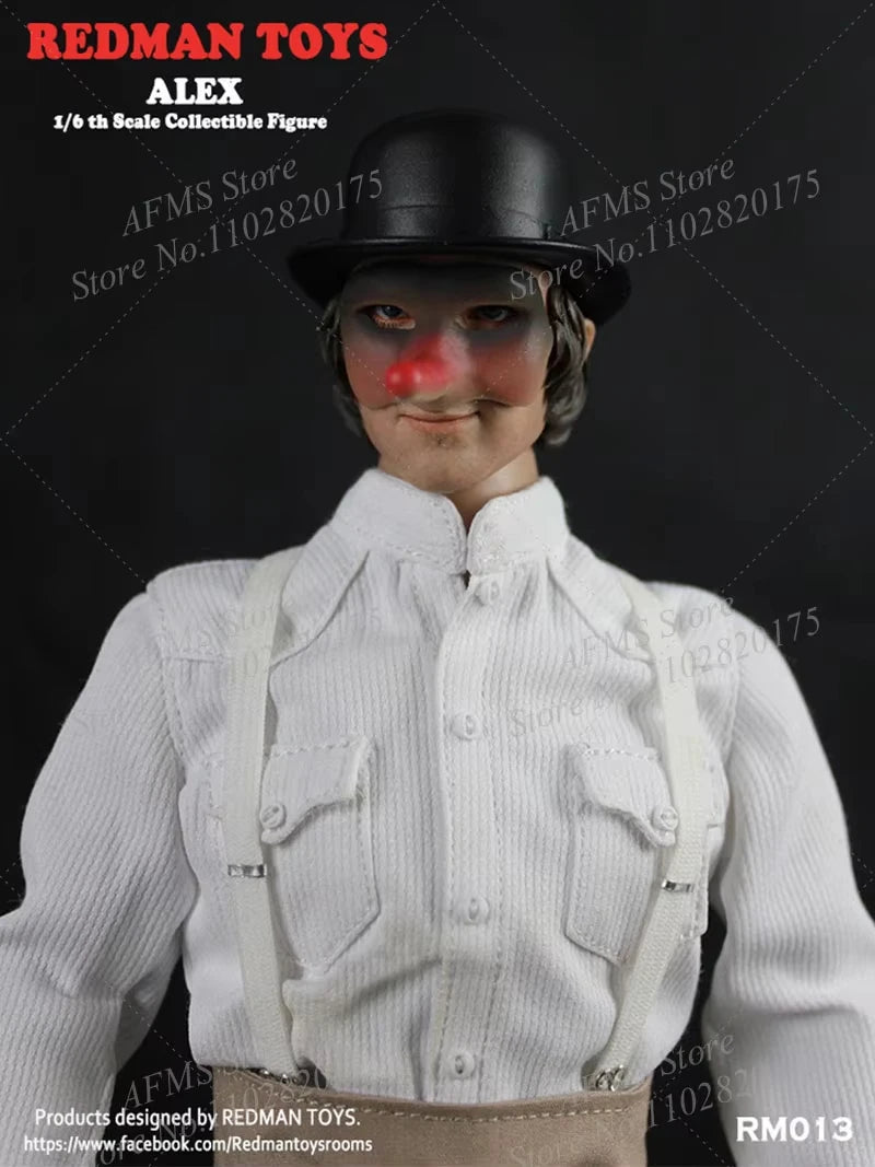 REDMAN TOYS RM013 1/6 Scale Men Soldier Violent Teenagers Alex Classic Novel A Clockwork Orange Full Set 12inch Action Figure