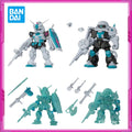 Original BANDAI GACHAPON GUNDAM x Hatsune Miku Co-branded edition PVC Anime Figures Action Figure Model Toys Christmas Gift
