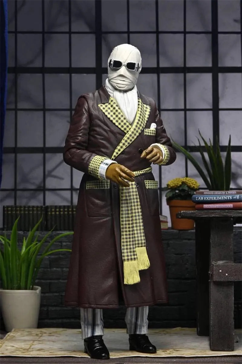 Neu auf Lager Originai Neca Der Unsichtbare Anime Figur Neca 04857 Universal Monsters Unsichtbarer Mann Puppe Actionfigur Spielzeug