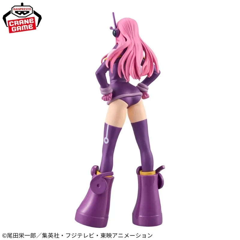 In Stock Bandai BANPRESTO DXF ONE PIECE The Grandline Series Egghead Jewelry Bonney Anime Action Figure Toy Model Collection