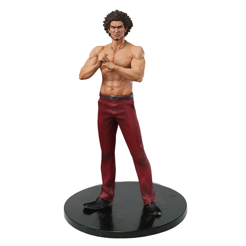 10cm Like A Dragon Majima Goro Anime Figure Ryu ga Gotoku Kiryu Kazuma Action Figure Kasuga Ichiban Figurine Model Doll Toy Gift