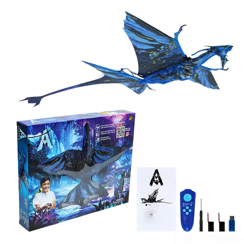 Disney Avatar Remote Control Spotted Creek Beast Bionic Flapping Machine Bird Water Way Can Fly Outdoor