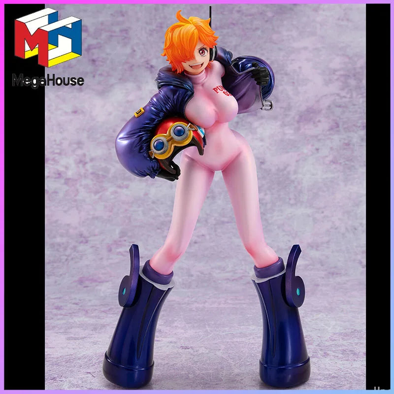 MEGAHOUSE Portrait.Of.Pirates ONE PIECE Evolutionary History Dr. Vegapunk 02 Evil Lilith PVC ABS Figure Official Licensed Kawaii