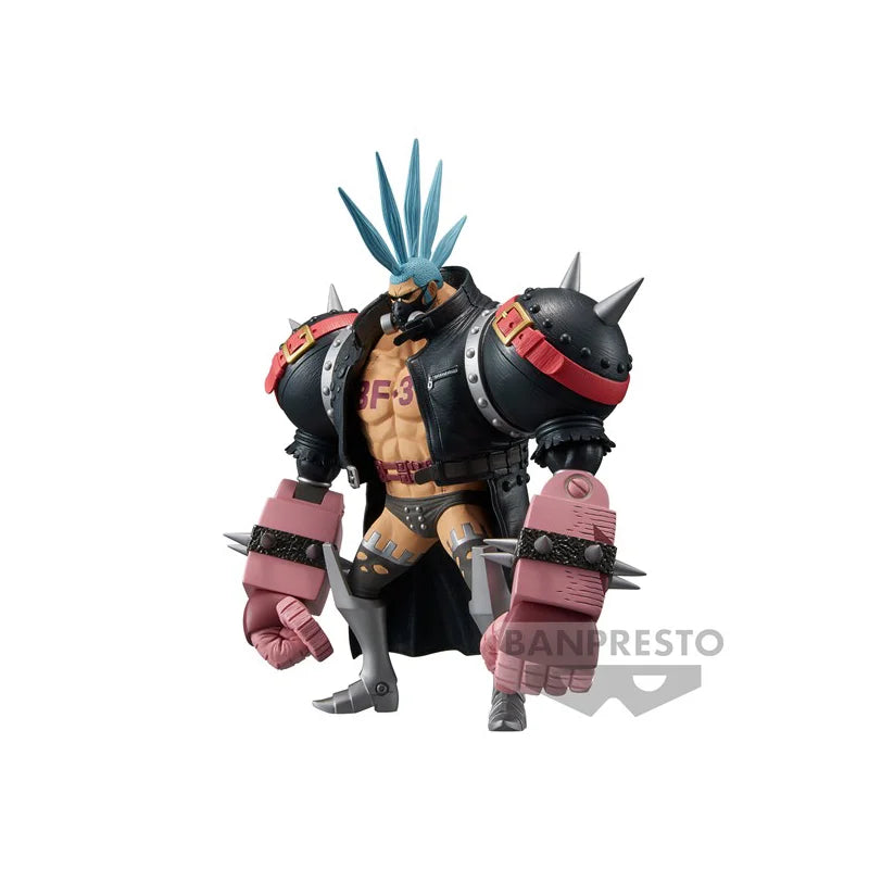 In Stock Bandai Original Banpresto ONE PIECE DXF Franky Anime Action Figure Model Figures Toys