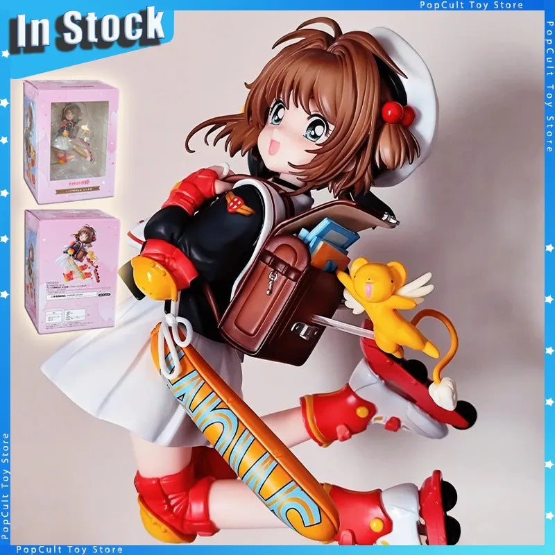 24-hour Shipping Action Figure Cardcaptor Sakura Kinomoto Sakura Statue Anime Figure Collectible Model Toys Decoration Gift