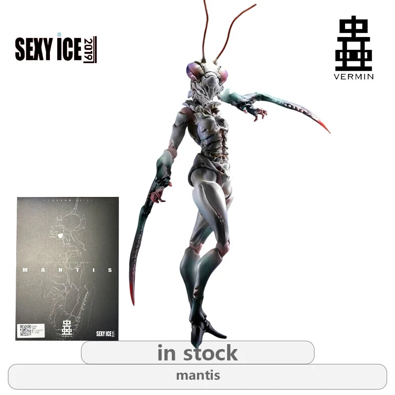 SEXYICE Original Insect Series Eliminator\Smasher Smasher Anime Action Figure Model Toys Movable Model Ornaments Gifts Fo Boys
