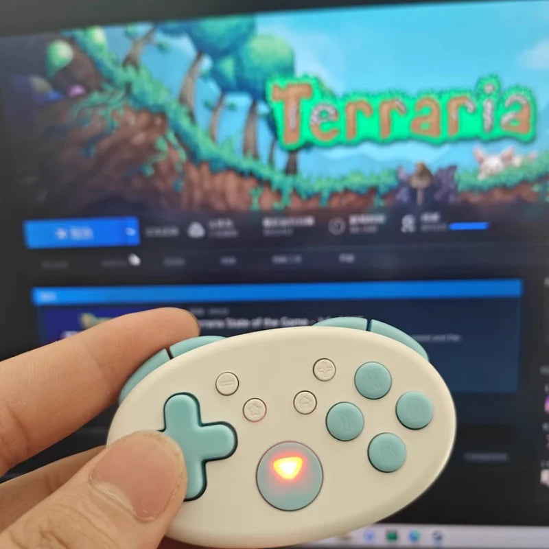 Aolion N5 Mini Game Controller Suitable For Switch2 Double Row Mischievous Kitchen Pc Computer Steam Android Ios Mobile Gamepad