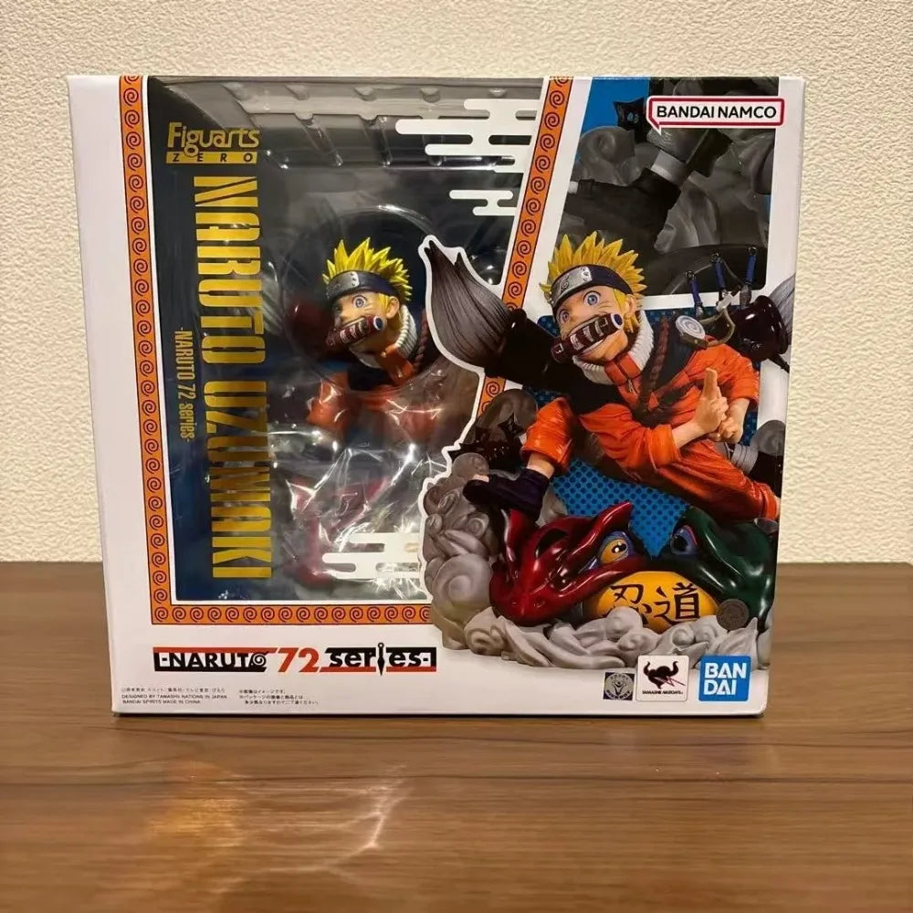 Original Bandai Officially Licensed Figuarts ZERO Naruto Uzumaki -Naruto 72 series Premium Collectible Model Toys ornament Gifts