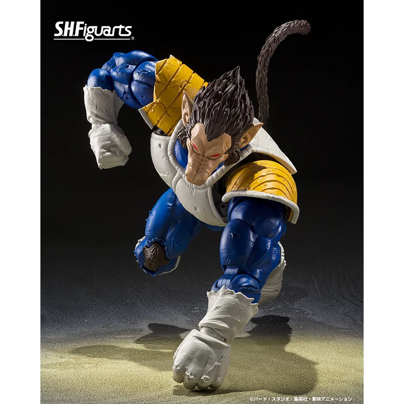 100% In Stock Original Bandai 2025 SDCC S.H.Figuarts SHF GREAT APE VEGETA Exclusive Edition Dragon Ball Z Anime Action Model Toy