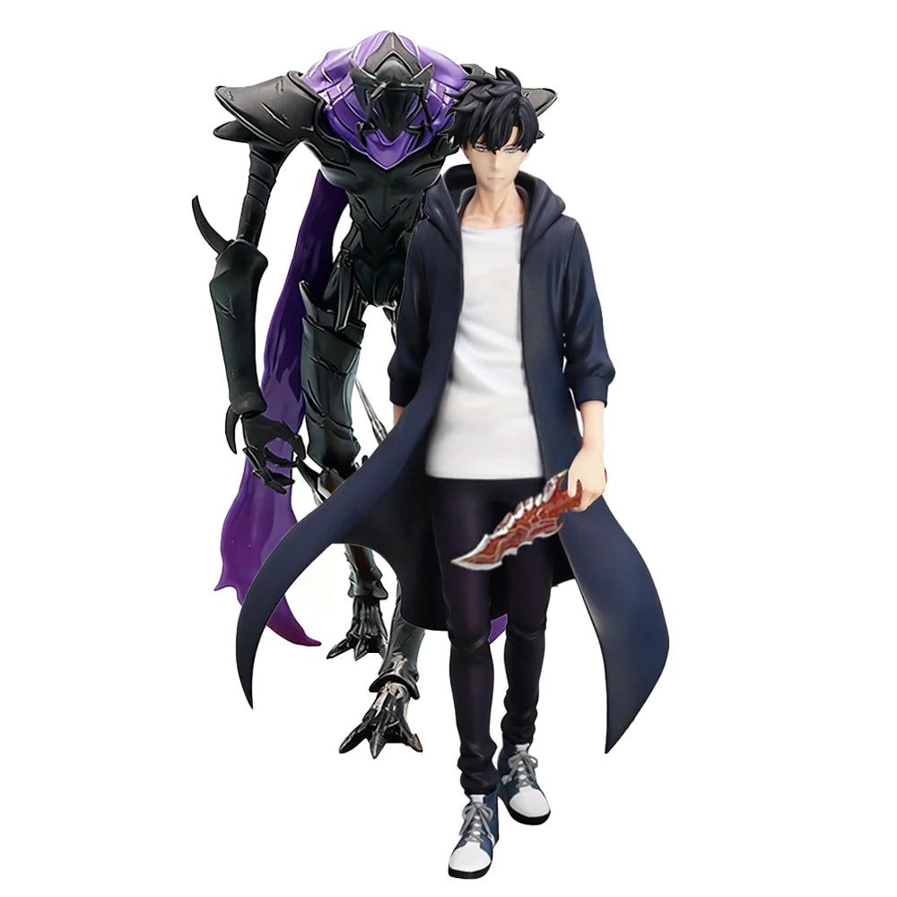 Anime Beru Figure Sung Jinwoo Action Figure Sung Jin Woo Beru figurine statue Model handsome Collection Adult Boy Anime Gifts