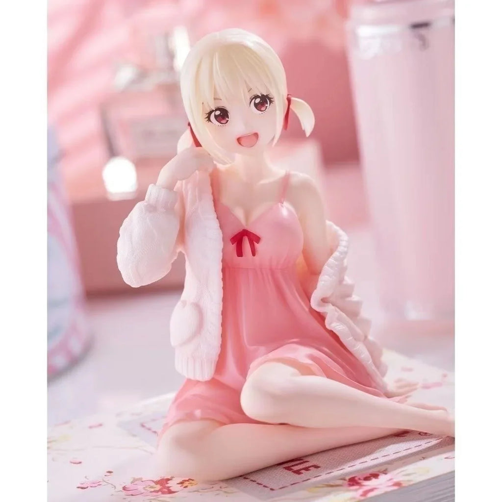 Lycoris Recoil Аниме Фигурки Nishikigi Chisato Кукла Екшън Фигурка Лолита Сладко Момиче Декорация Модел Играчки за Подарък