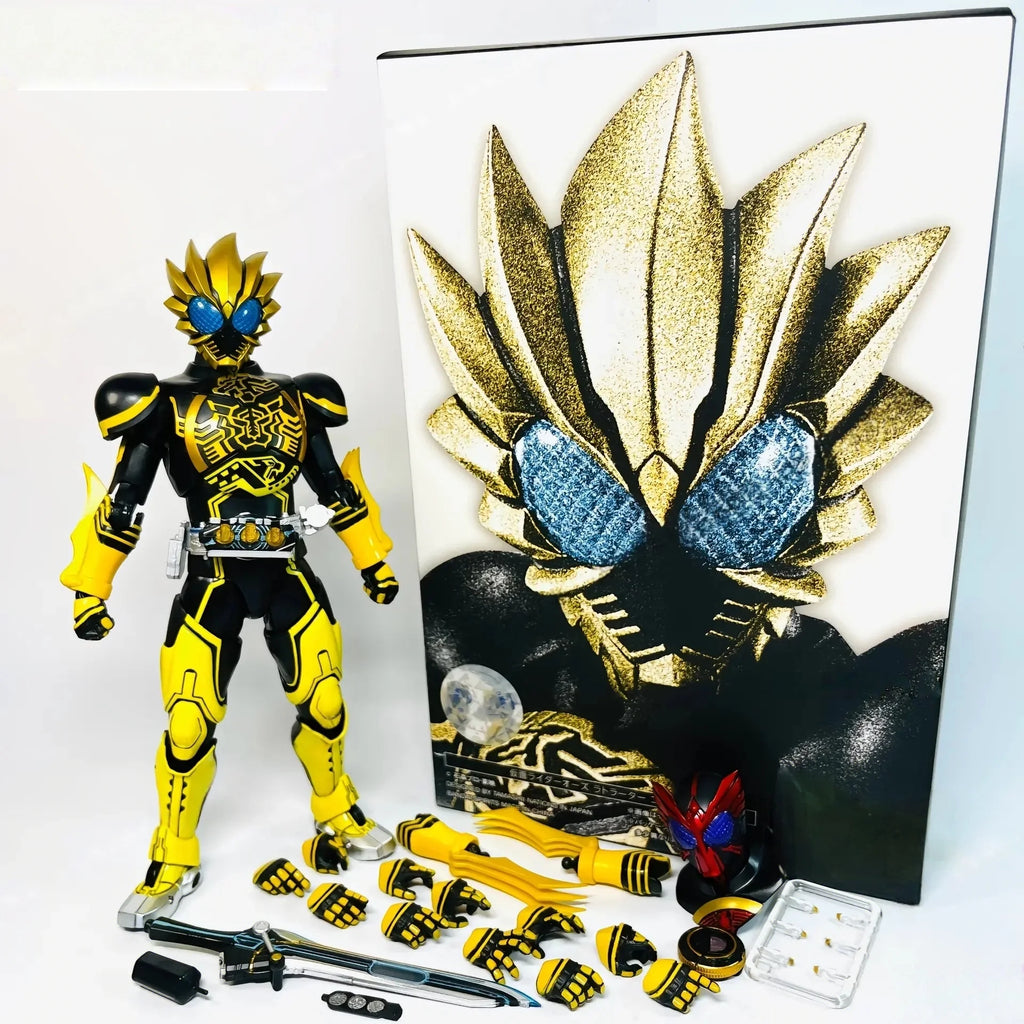 Shf Kamen Rider Kabuto Basic Form 10th Anniversary Commemorative Edition True Bone Carving Action Figure New Sale Gift