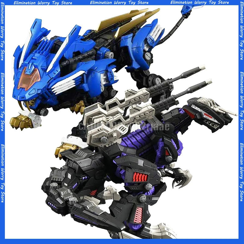 In Stock Original RMZ-01/02 BLADE LIGER LION TYPE Geno Saurer 1/100 SCALE 1/100  Assemble Model Action Figure Kid Gift