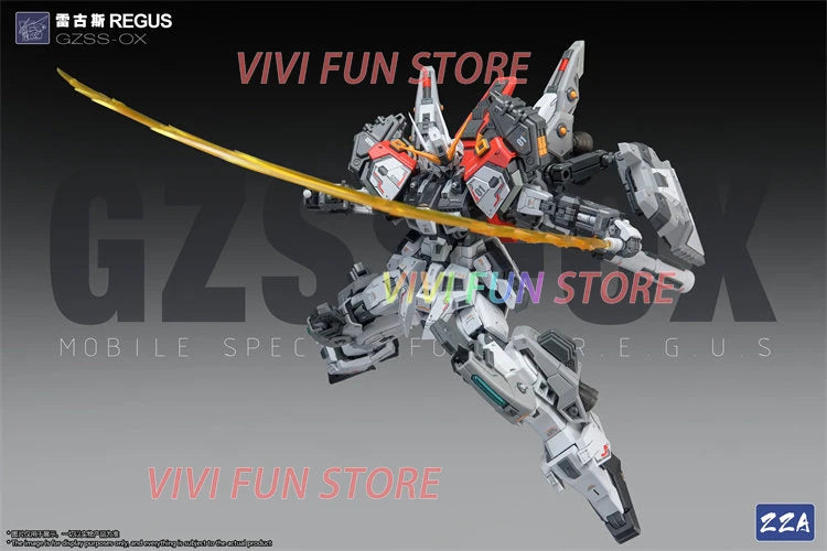 In Stock ZZA Model REGUS GZSS-OX-001 Assembling Movable Toys Model 1/100 Mecha MOBILE SPECIAL FORCES R.E.G.U.S ZZZA Model
