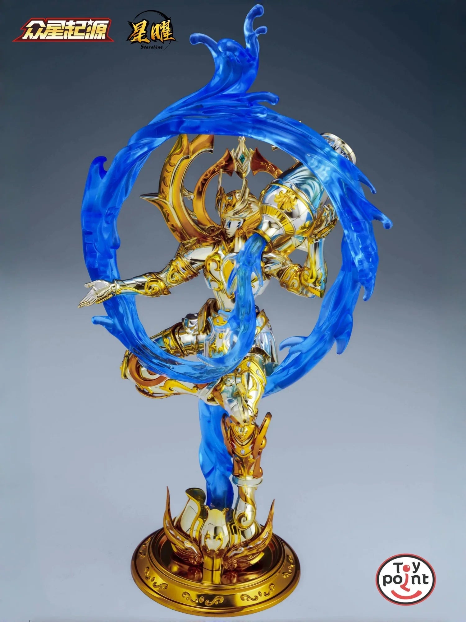 New in Stock Saint Seiya EX ToyPoint Clothing Myth TP Origin of Stars Aquarius Action Doll Toys Gift