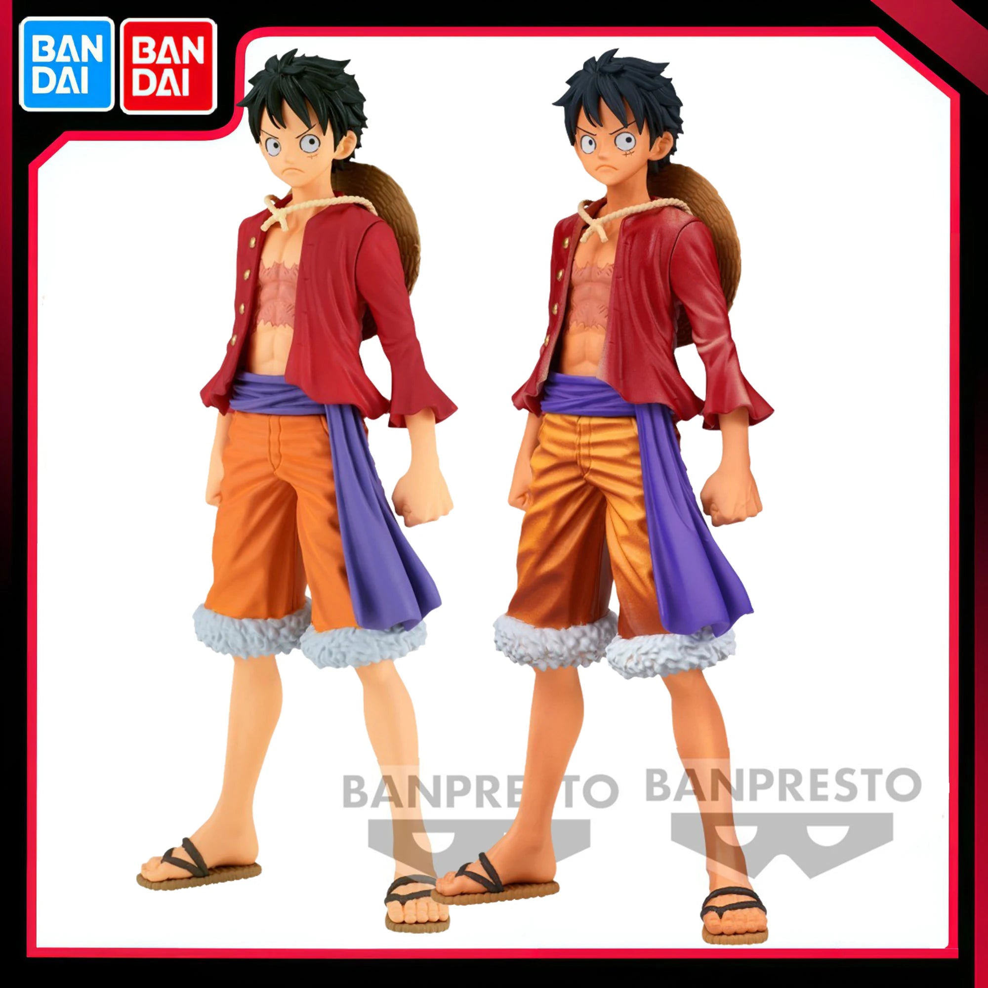Bandai Original Banpresto Japan Anime One Piece Monkey D. Luffy DXF Wano Country Vol.24 Anime PVC Figur Actionfigur Modell Spielzeug