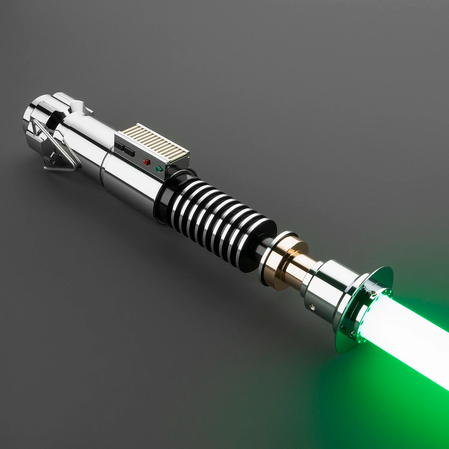 DamienSaber Luke Skywalker EP8 Lightsaber Heavy Dueling Xeno Pixel Saber Metal Hilt with 34 Sound Fonts Sensitive Smooth Swing